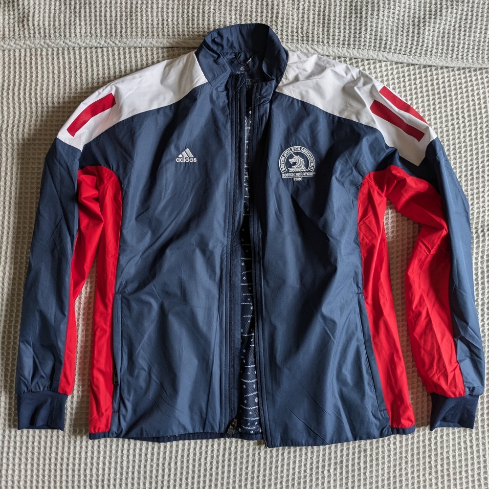 Adidas Boston Marathon Jacket 2020 Size Small